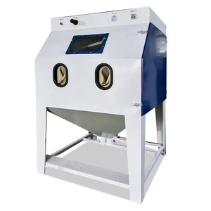 WK-6050 Cabine <span class=keywords><strong>de</strong></span> sablage industriel à sec avec moteur 250W, 380/220V, manuelle, facile à utiliser, nettoyeur haute pression pour métal/rouleaux - Product Image 1