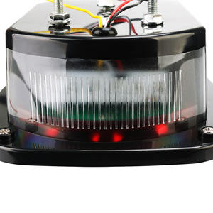 1 PC Feu de brouillard étanche pour remorque, camion, bateau, <span class=keywords><strong>caravane</strong></span>, feux arrière de conduite, lanterne de sécurité, avertissement, 12 puces LED - Product Image 3