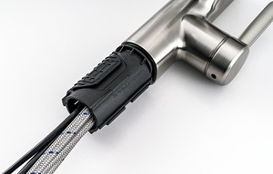 Cảm ứng sang trọng phòng tắm vòi nước nóng lạnh lỗ duy nhất với sàn tấm chậu rửa tự động cảm biến phòng tắm lưu vực vòi nước - Product Image 4