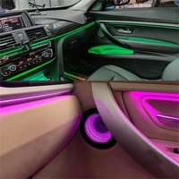 Bandes Lumineuses LED Décoratives d'Ambiance Intérieure de Voiture pour BMW Série 5 F10 F11 F18