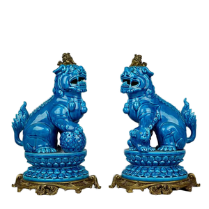 Jarrón de Flores de Porcelana Cerámica Antigua de la Dinastía Qing, Estilo Art Deco, Bronce, Jingdezhen, Decorativo Chino, RXBV0056, Dinastía Qing - Product Image 1