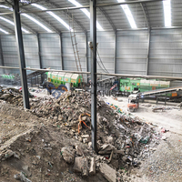 C&D Abfallrecyclinganlage Bauschuttaufbereitungsmaschine Kommunale Festabfall-Sortiermaschine