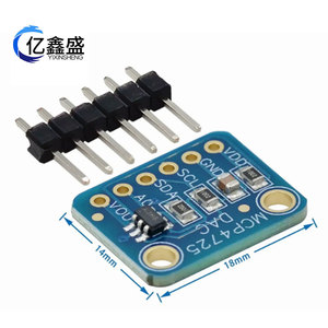 Module DAC MCP4725, carte de conversion de signal d'interface I2C 12 bits - Product Image 3