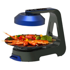 Parrilla Eléctrica Infrarroja 3D sin Humo para el Hogar, con Control de Temperatura Ajustable, para Uso Doméstico y Hotelero - Product Image 6