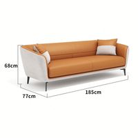 Meilleures ventes de mobilier de bureau, types variés, canapé de bureau en cuir, espace de détente, canapé de négociation, combinaison de canapés, luxe léger, canapé d'affaires
