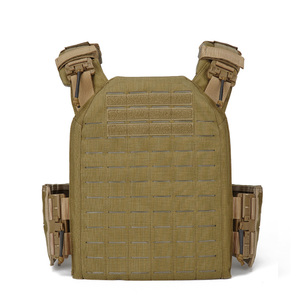 Gaf Nieuwe 1000d Nylon Waterdichte Custom Vest Verstelbare Plaat Drager Tactische Uitrusting Met Velcro Achterpaneel - Product Image 5