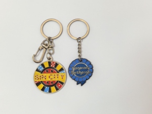 Premium <b>Personalized</b> Metal Key Tokens with Custom Digital Printing for Shopping Convenience & Brand Souvenirs - Product Image 2