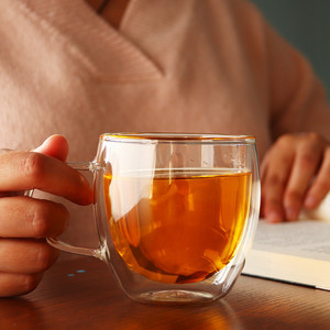 High Borosilicate Double Wall Glass Coffee Cups Glass Tea Mugs