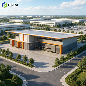 Estructura de Acero Industrial Modular a Prueba de Terremotos, Taller de Estructura de Acero de Alta Resistencia, Planta de Producción de Gran Capacidad - Product Image 1