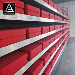 Tribune Retrattili Elettriche Intelligenti per Eventi Sportivi, Gradinate Telescopiche Pieghevoli per Interni, Sedute Retrattili per Stadi - Product Image 2