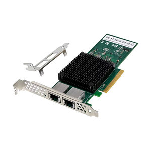 Adaptateur réseau PCIe double port 10GbE X710-T2L pour serveurs, carte Ethernet filaire 10 Gbps, IA en stock - Product Image 1
