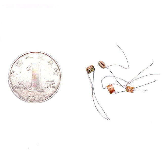 Air Cored Magnetic Coil Wire 0.05-1mm Air Core Inductor Coil Micro Round Mini Electromagnet for Hearing Aid