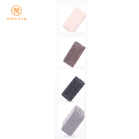 Étui de rangement rigide rectangulaire pour lunettes, à texture rayée, avec logo personnalisé, pour lunettes de soleil tendance, vente en gros