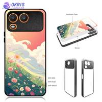 Coques de téléphone vierges pour sublimation 4G pour Itel A200, personnalisables DIY, coques de téléphone personnalisées pour Itel A100C