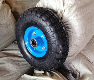 Super qualité 4.10/3.50-4 pneus pneumatiques roulement à billes brouette roues de camion à main pour chariots lourds pour restaurants hôtels - Product Image 3