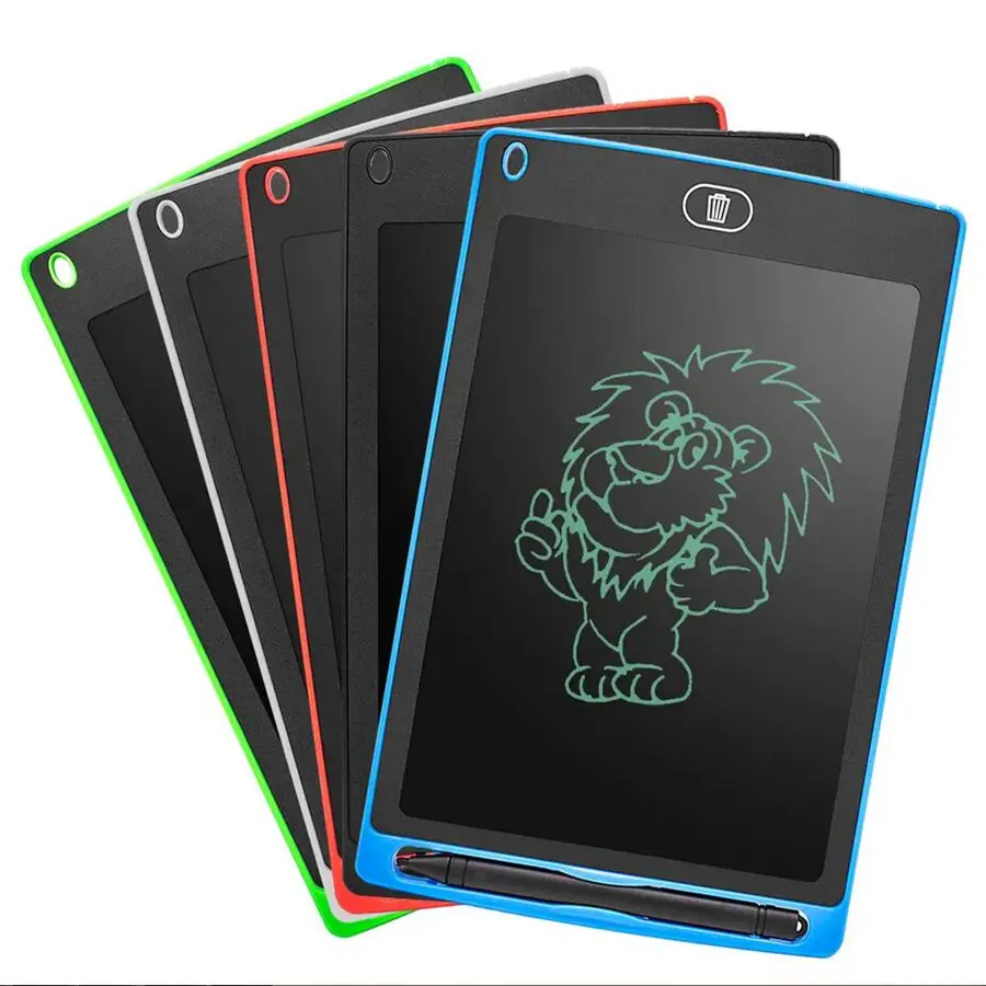 8.5 10 इंच इलेक्ट्रॉनिक एलसीडी डिजिटल लेखन पैड उपहार एकल रंग स्क्रीन डूडल बोर्ड हस्तलेख बच्चों के लिए