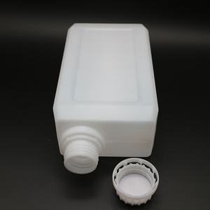 Bouteilles en plastique d'emballage carré en gros avec couvercle à vis pour <span class=keywords><strong>alcool</strong></span> liquide 1000ml <span class=keywords><strong>1L</strong></span> - Product Image 6