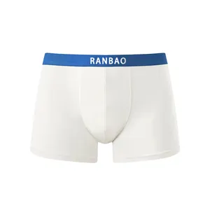 Vendita diretta in fabbrica all'ingrosso personalizzato 95% cotone 5% Spandex Boxer per slip Boxer da uomo intimo maschile