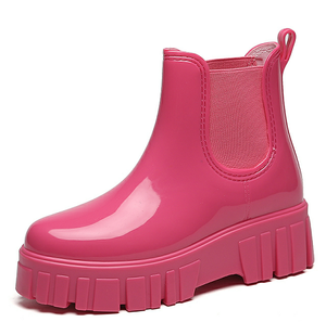 חם למכירה עיצוב ייחודי צבע מותאם אישית נשים מגפי גשם - Product Image 5