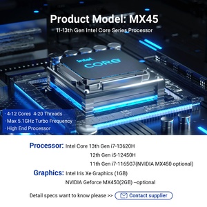 I7 Core 12a generazione 13a generazione 15.6 pollici portatile 10th 11th 16GB RAM 1TB SSD Computer <span class=keywords><strong>Notebook</strong></span> i7 Laptop - Product Image 2