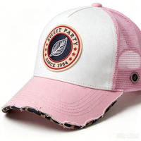 Gorra de Béisbol Estilo Francés, Retro Deportiva, Desgastada con Flecos, Impermeable, Unisex, Moda Casual, Tipo Duckbill