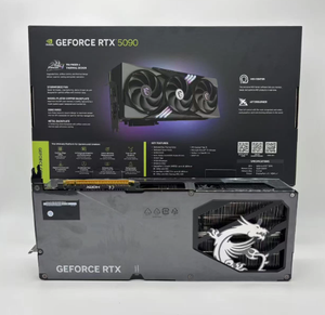 Carte graphique de bureau MXM Trio Rtx 5090 32 Go de bonne qualité, neuve, avec ventilateur, boîtier GPU - Product Image 4