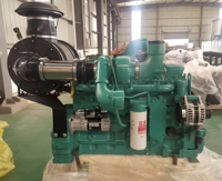 Groupe électrogène diesel SCDC CUM 185-226 kW 6LTAA8.9-G 4 temps 8,9 L à démarrage électrique pour la production d'énergie stationnaire
