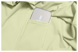 Conjunto de Falda de Tenis Personalizada con Cierre de Cremallera y Mangas Largas con Pantalones Cortos para Mujer, Vestido Deportivo de Una Pieza con Bolsillo Lateral para Teléfono para Gimnasio y Fitness - Product Image 3