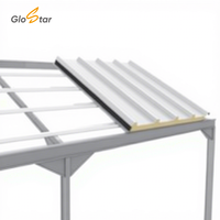 Laine de roche industrielle Glostar CE/ISO ignifuge avec protection des bords en PU, écologique pour les usines chimiques et les hôtels