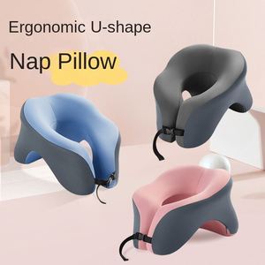 Oreiller de sieste multifonctionnel en U Artifact Office pour étudiants, confortable, tissé, pour la pause déjeuner - Product Image 1