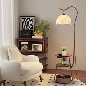 Lampada da Terra Moderna per Soggiorno, Lampada Atmosferica per Divano e Camera da Letto, Tavolo e Lampada da Terra in Un Unico Pezzo, Costruzione in Ferro Impermeabile - Product Image 2