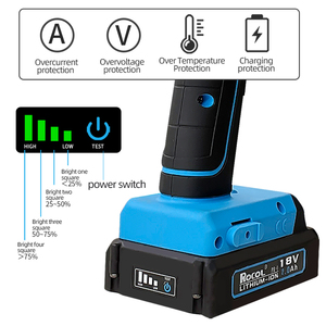 RL-520 Handheld Cordless Rivet <b>Tool</b> | 18V Lithium Battery Riveter | <b>Tools</b> Set Box Electrical for 2.4-6.4mm Metal Fastening RL-52 - Product Image 1