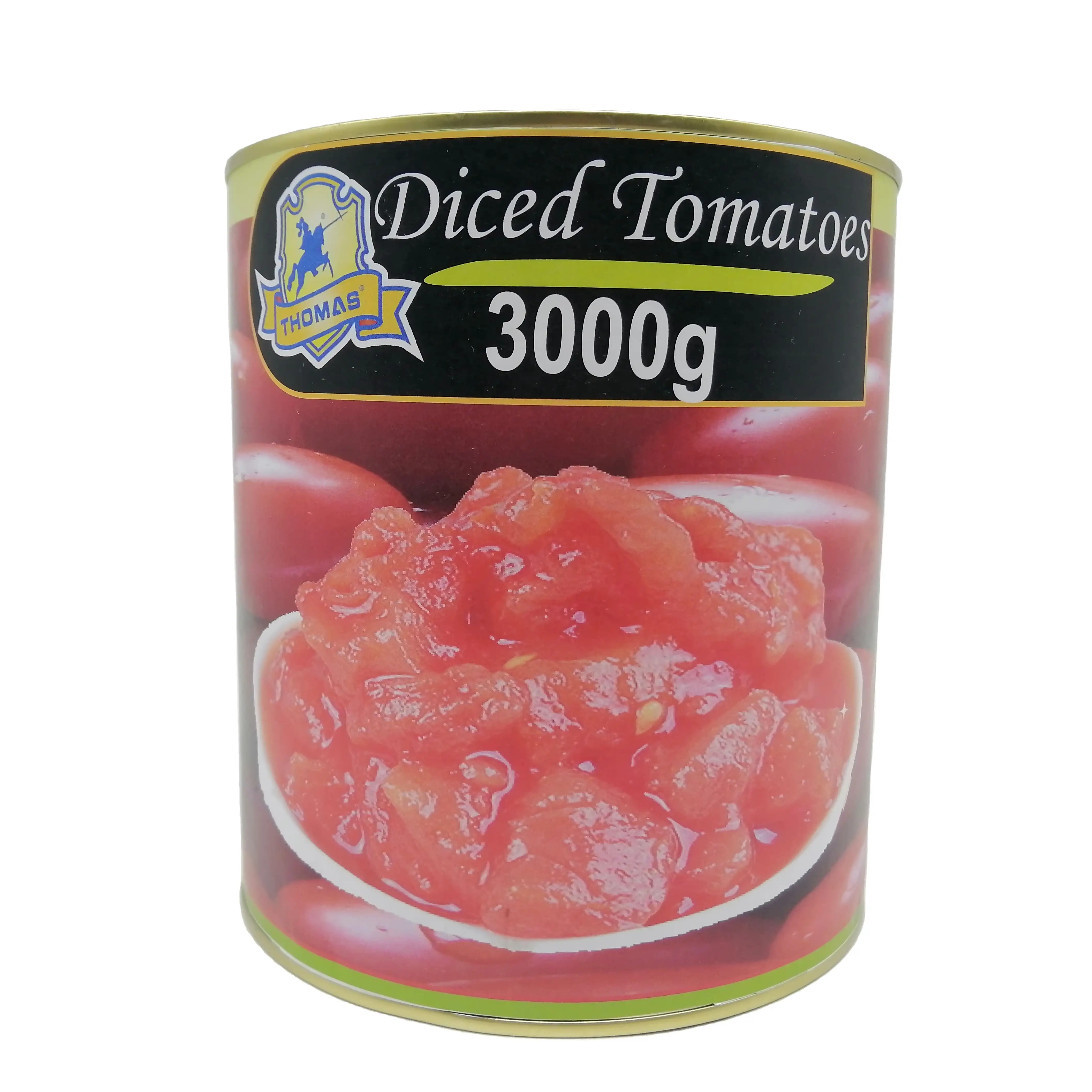 Nessun artificiale nessun colore nessun conservante alta concentrazione taglia il pomodoro in scatola