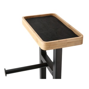 Contemporanea <span class=keywords><strong>carta</strong></span> <span class=keywords><strong>igienica</strong></span> in metallo di bambù <span class=keywords><strong>porta</strong></span> rotolo di <span class=keywords><strong>carta</strong></span> <span class=keywords><strong>igienica</strong></span> nero spazzola pavimento in piedi per casa <span class=keywords><strong>e</strong></span> sala da pranzo cucina uso palestra - Product Image 6