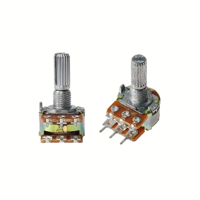 ZYSY 1pcs WH148 Linear Potentiometer 20MM 6Pin for Motor Speed Control and Adjustments 1K 2K 5K 10K 50K 100K 500K 1M