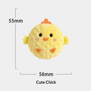 Juguete Sonoro para Perros con Forma de Pollito - Juguete Educativo Interactivo para Masticar - Juguete Duradero para Perros para Autoentretenimiento y Limpieza Dental - Product Image 6