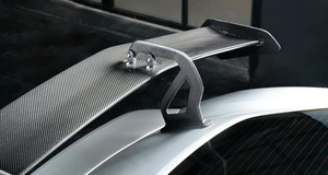 Dry Carbon Fiber Auto Part for 718 Cayman Upgrade GT4RS Style Spoiler Body Kit Trunk Spoiler Rear Tail Wing Ducktail - Product Image 5