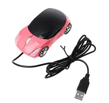 De coche con cable en forma de ratón de Juego Mini 3D ordenador ratón óptico USB portátil ratón de escritorio ratones