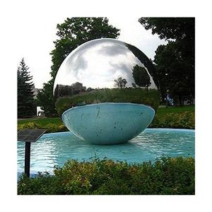 2025 Park Decor Estatua deportiva Tamaño personalizado Plata Acero inoxidable Estatua de fútbol Esculturas - Product Image 4