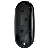 Télécommande universelle sans fil RF à clonage, code d'apprentissage 433,92 MHz, LED rechargeable, ABS, pour porte de garage et domotique, portée 100 m