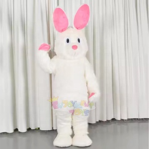 <span class=keywords><strong>Costume</strong></span> da bambola animale cartone animato mascotte <span class=keywords><strong>coniglio</strong></span> <span class=keywords><strong>bianco</strong></span> Super carino - Product Image 2