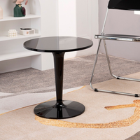 Table basse durable en matériau PC moderne pour appartement et salon