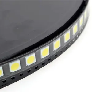 100PCS 5050 LED Blanco LED Alto brillo Diodo Azul Luz 6500K SMD Diodos emisores de luz SMD 5050 Luz blanca Diodo 18lm