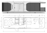 Modulaire Vente Prix Raisonnable Chine Conteneur Maison Pratique Portable Préfabriqué Mobile Cuboïde Commerce Espace Capsule Maison