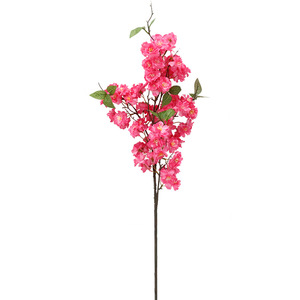 Ramas de flor de cerezo <span class=keywords><strong>grandes</strong></span> de alta calidad Flor de Primavera de seda Blanco Rosa Amarillo Azul - Product Image 6