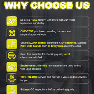 Brosse à roue ondulée DELUN de 3 pouces avec fil d'acier, dureté moyenne, personnalisable OEM pour meuleuse d'angle, garantie 3 ans - Product Image 3