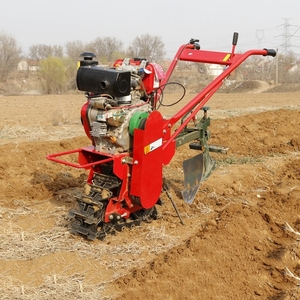Microcultivadora Agrícola de Cadena Tipo Diesel, Máquina Pequeña para Arar y Labrar la Tierra - Product Image 5