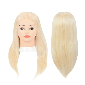 Cabezas <span class=keywords><strong>de</strong></span> Maniquí Femeninas <span class=keywords><strong>de</strong></span> 12/14/16 Pulgadas, 100% Cabello Humano Liso, para Prácticas <span class=keywords><strong>de</strong></span> Peluquería, Cabeza <span class=keywords><strong>de</strong></span> Maniquí para Entrenamiento <span class=keywords><strong>de</strong></span> Estilistas - Product Image 2