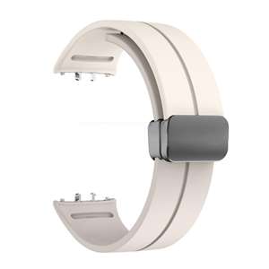 Correa de liberación rápida con hebilla magnética cómoda y suave para Samsung Galaxy Fit3 Smartwatch para Galaxy Fit3 correa de reloj de silicona - Product Image 3