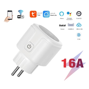 WiFi Smart Plug Socket Power Energy Monitor EU Multi-Control Compatibilidad <span class=keywords><strong>Alexa</strong></span> Google Assistant Zigbee Módulos Herramientas Producto - Product Image 2
